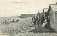 76 Seine Maritime / CPA FRANCE 76 "Saint Aubin sur Mer, la Plage"