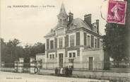 18 Cher / CPA FRANCE 18 " Marmagne, la mairie"