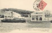 83 Var / CPA FRANCE 83 "Toulon, entrée de l'hôpital Maritime de Saint Mandrier"