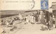 14 Calvado / CPA FRANCE 14 "Langrune sur Mer, la plage à marée basse"