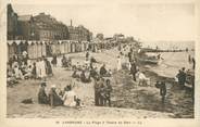 14 Calvado / CPA FRANCE 14  "Langrune, la plage à l'heure du bain"