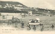 06 Alpe Maritime CPA  FRANCE 06 "Nice , la plage"