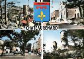 13 Bouch Du Rhone CPSM FRANCE 13 "Chateaurenard, vue sur l'Eglise et place de la République"