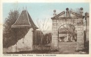 26 DrÔme / CPA FRANCE 26 "Peyrins, château de Sallemard, porte d'entrée"