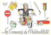 Illustrateur CPSM  ILLUSTRATEUR  OZIOULS "Les ennemis de l'Automobiliste"