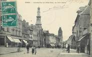 14 Calvado / CPA FRANCE 14 "Orbec, grande rue et hôtel Dieu"