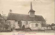 78 Yveline / CPA FRANCE 78 "Cravent, église et place"