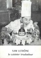 78 Yveline / CPSM FRANCE 78 "Neauphle Le château, chez Sam Letrône" / CUISINIER