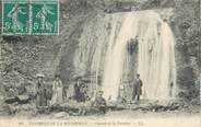 63 Puy De DÔme / CPA FRANCE 63 "Environs de la Bourboule, cascade de la Vernière"