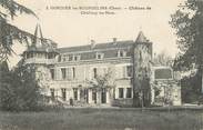 18 Cher / CPA FRANCE 18 "Ourouer les Bourdelins, château de Chalivoy les Noix"