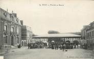 80 Somme / CPA FRANCE 80 "Poix, marché au beurre"