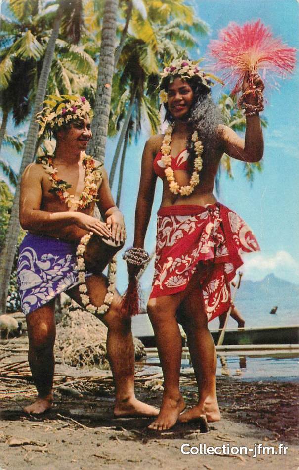 Cpsm Tahiti Danse Tahitienne France Polynesie Francaise Ref Collection Jfm Fr