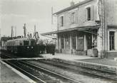 89 Yonne / CPSM FRANCE 89 "Vincelles, la gare" / MICHELINE