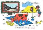 03 Allier / CPSM FRANCE 03  "Saint Loup" / CAMPING