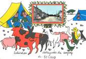 03 Allier / CPSM FRANCE 03  "Saint Loup" /  CAMPING