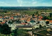 03 Allier / CPSM FRANCE 03 "Vallon en Sully, vue générale aérienne"