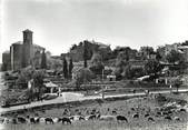 06 Alpe Maritime / CPSM FRANCE 06 "Cabris, l'église et l'auberge du château"