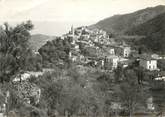 06 Alpe Maritime / CPSM FRANCE 06  "Gorbio, vue générale et la méditerranée"