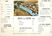 77 Seine Et Marne / CPSM FRANCE 77 " Bray sur Seine "