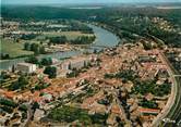 77 Seine Et Marne / CPSM FRANCE 77 "Champagne sur Seine, vue aérienne"