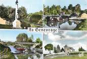 77 Seine Et Marne / CPSM FRANCE 77 "Souvenir de la Genevraye"