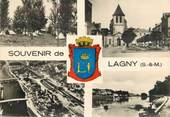 77 Seine Et Marne / CPSM FRANCE 77 "Souvenir de Lagny"