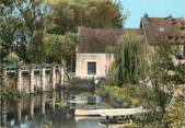 77 Seine Et Marne / CPSM FRANCE 77 "Saint Cyr sur Morin, le petit Morin au barrage d'Archet"