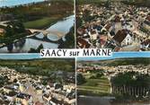 77 Seine Et Marne / CPSM FRANCE 77 "Saacy sur Marne "