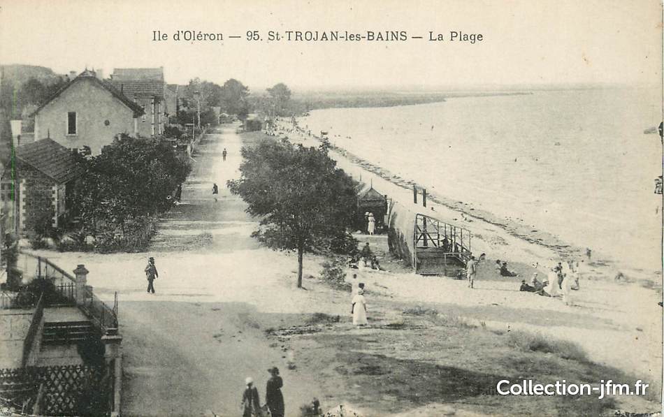 St-TROJAN-les-BAINS 480733 CPA Ile d'OLÉRON Boulevard de la Plage 