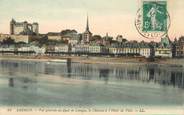 49 Maine Et Loire / CPA FRANCE 49 "Saumur, vue générale du quai de Limoges"