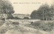 13 Bouch Du Rhone / CPA FRANCE 13 "Grans, pont sur la Touloubre"