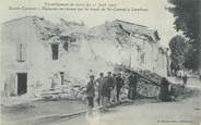 13 Bouch Du Rhone / CPA FRANCE 13 "Saint Cannat, maisons en ruines" / TREMBLEMENT DE TERRE 1909