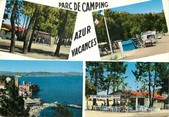 06 Alpe Maritime / CPSM FRANCE 06 "La Napoule, camp azur vacances" / CAMPING