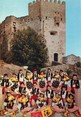 06 Alpe Maritime / CPSM FRANCE 06 "Roquebrune Cap Martin" / GROUPE FOLKLORIQUE