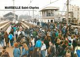 13 Bouch Du Rhone / CPSM FRANCE 13 "Marseille, Saint Charles" / TGV