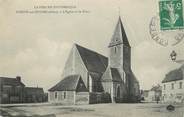 61 Orne / CPA FRANCE 61 "Condé sur Huisne, l'église et la place"  / PRECURSEUR, avant 1900