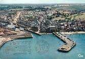 14 Calvado / CPSM FRANCE 14 "Port en Bessin, vue générale du port"