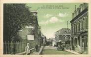 80 Somme / CPA FRANCE 80 "Cayeux sur Mer, la grande rue et l'hôtel central"