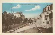 80 Somme / CPA FRANCE 80 "Cayeux sur Mer, la grande rue"