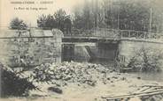 77 Seine Et Marne / CPA FRANCE 77 "Loroy,le pont du Loing détruit" / INONDATIONS