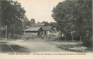 77 Seine Et Marne / CPA FRANCE 77 "Camp de Glatiny, la rue de Verdun et les squares"