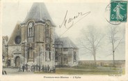 77 Seine Et Marne / CPA FRANCE 77 "Fresnes sur Marne, l'église"