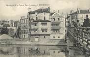 77 Seine Et Marne / CPA FRANCE 77 "Thorigny, pont de fer, restaurant Bourgeois"