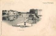 77 Seine Et Marne / CPA FRANCE 77 "Lagny Thorigny, le pont de fer'"