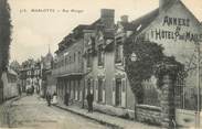 77 Seine Et Marne / CPA FRANCE 77 "Bourron Marlotte, rue Mürger"