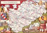 16 Charente CPSM FRANCE 16 / Département de la Charente