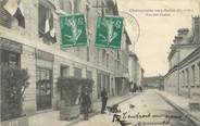 77 Seine Et Marne / CPA FRANCE 77 "Champagne sur Seine, rue des écoles"