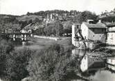 15 Cantal / CPSM FRANCE 15 "La Roque Brou, le moulin et le parc"