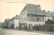 76 Seine Maritime / CPA FRANCE 76 "Gruchet Le Valasse, la Grande rue"