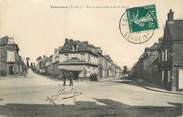 76 Seine Maritime / CPA FRANCE 76 "Envermeu, rue de Douvrend et de Saint Ouen"